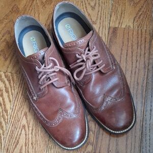 Cole Haan Grand OS Brown Leather Men's Oxfords